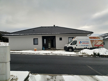 Izolace novostavby rodinného domu v Karlových Varech